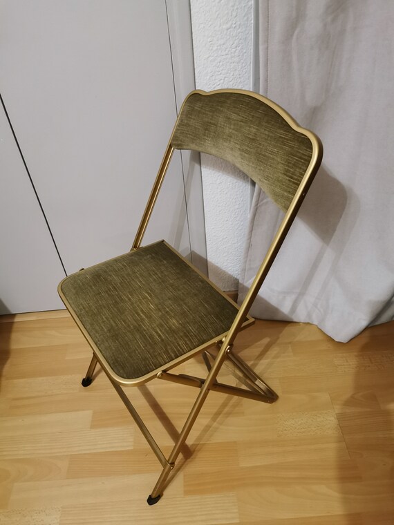 Folding Chair Velvet atelieryuwa.ciao.jp