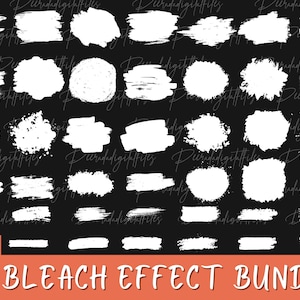 Puede incluir: Un conjunto de 41 gráficos de trazos de pincel blancos en formato PNG. Los gráficos son de varias formas y tamaños, incluidos círculos, cuadrados y rectángulos. Los gráficos son perfectos para agregar un aspecto grunge o desgastado a tus diseños.