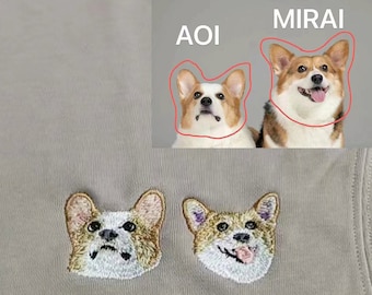 Dog Sweatshirt Custom Cat Embroidered Sweatshirt, Embroidered sweatshirt and Pet Name Sweatshirt, Custom Pet Hoodie, Custom Pet Shirt