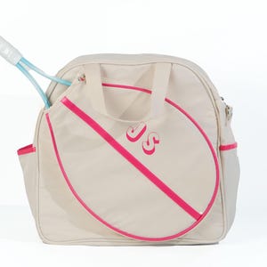 Tennistasche Schlägertasche Sport Schlägertasche - Tennistaschen für Damen, Unisex Badminton, Squash Case Stripe Schultergurt