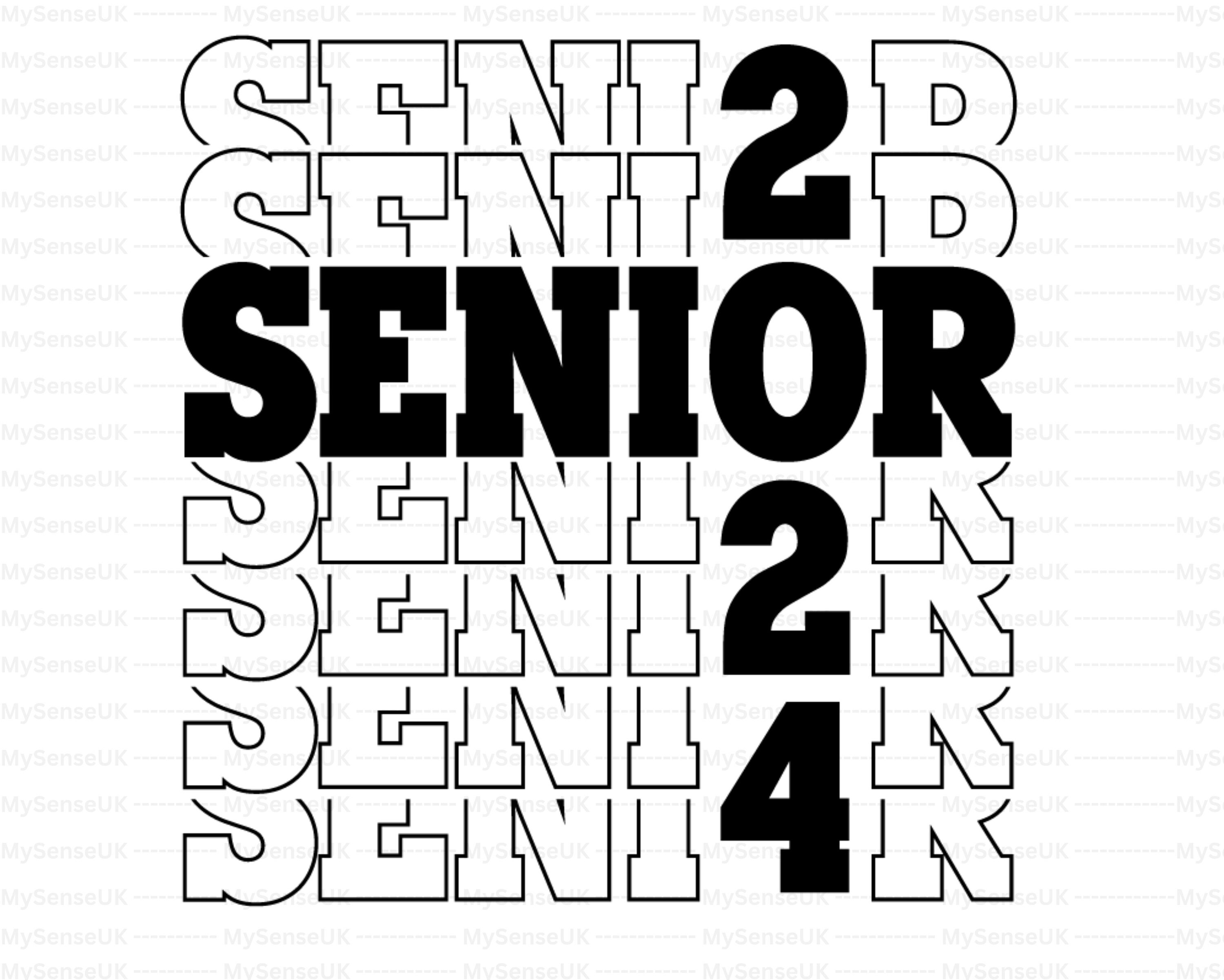 Senior 2024 SVG, Class of 2024 SVG, Twenty 24 Senior Svg Png, Class
