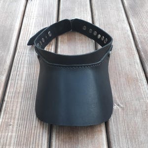 Sonnenblende aus Leder, verstellbare Unisex-Mütze, individuelles Logo, personalisiertes Stilaccessoire