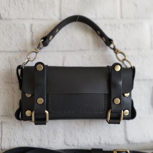 Black Leather Crossbody Bags, Black Leather Crossbody, or handbags with our custom handmade designs. Great gifts for any occasion.