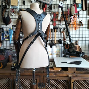 Leather Dual Camera Harness, Professional Photographer Strap, Hand-Stitched, Adjustable, Personalized