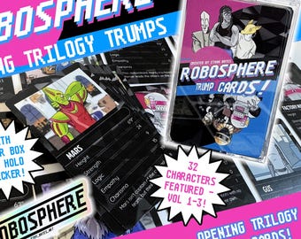 Robosphere Limited Edition-troefkaarten (complete set van 32)