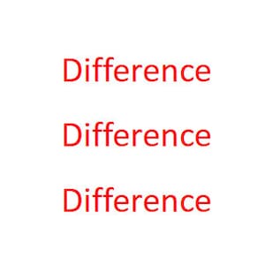 Il collegamento della differenza