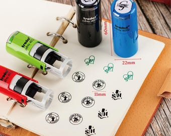 Custom Loyalty Card Stamp, Custom Personalized Loyalty Card Stamp, Custom Ink Stamp, Custom Personalized Mini Stamp, Business Logo Custom