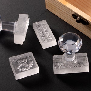 Personalizza il tuo timbro con logo, timbro acrilico per sapone, firma in argilla, timbro in ceramica personalizzato, timbro per biscotti nuziali, regali per produttori di sapone