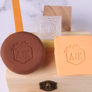 Personalized Pottery Stamp, Custom Acrylic Clay Stamp, Stamp For Ceramics, Custom Clay Signature, Gift For Potters