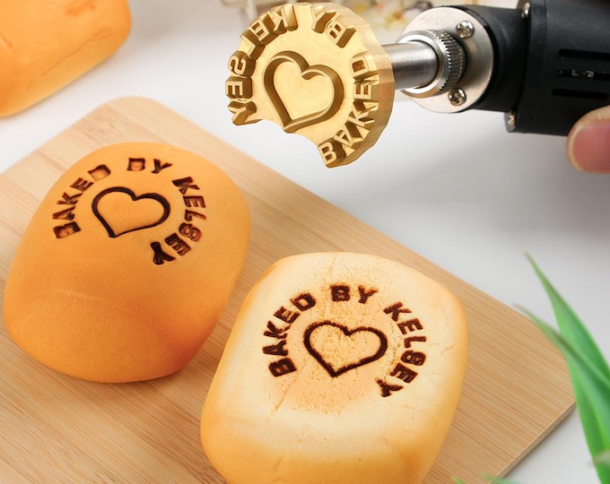 Customized Sourdough Bread Branding Iron, Customized Bread Stamp, Customized Burger Branding Iron, Customized Personalized Bread Stamp