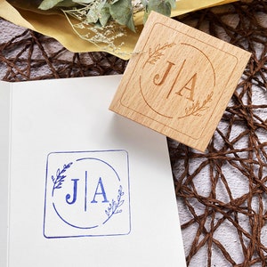 Carimbos de borracha personalizados para convites de casamento, selos de logotipo personalizados, selos de borracha de tinta, selos de logotipo comercial para caixa de embalagem