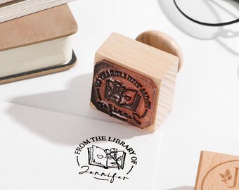 Personalized Rubber Stamp For Paper Bags & Box, Custom Rubber Stamps, Custom Business Logo Stamp, Customized Stamps For Wedding Invitations