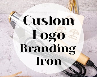 Custom Branding Iron, Branding Iron for Wood, Stamp for Wood/Leather/Food/Cake/Hamburger, Custom Brand Iron, Gifts For Woodworkers