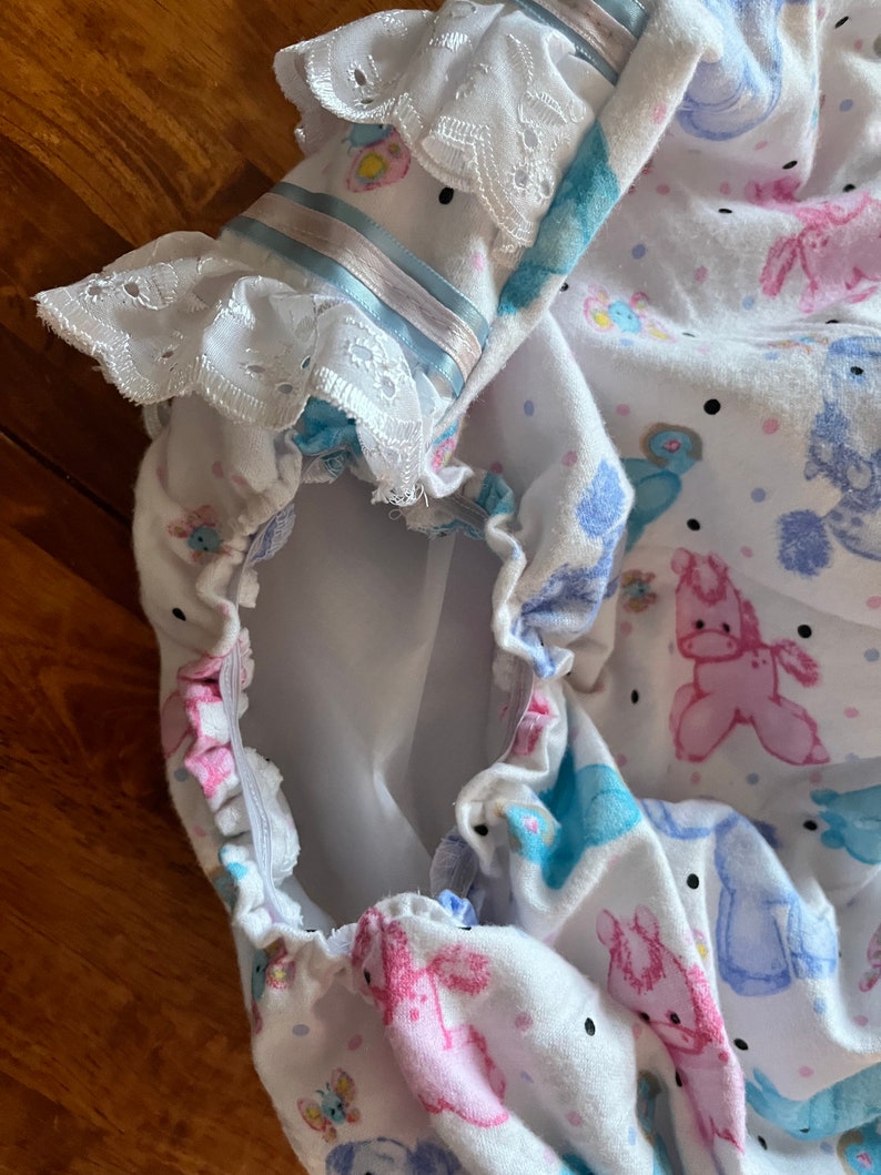 Handmade Nursery Design ABDL Waterproof Diaper Cover Frilly Etsy