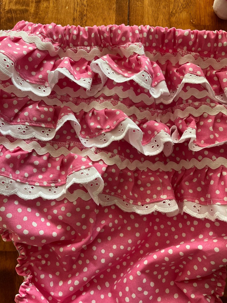 Handmade Pretty ABDL Waterproof Diaper Cover Frilly Cotton Etsy