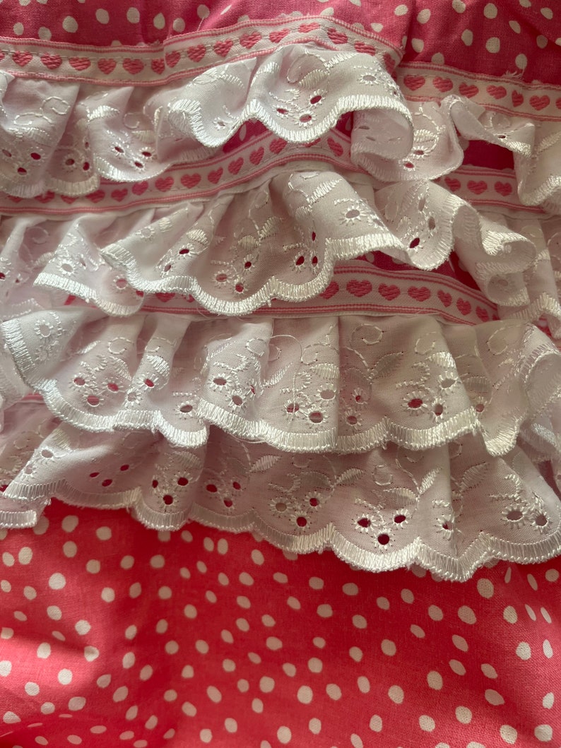 Handmade pretty ABDL waterproof diaper cover, frilly cotton and so cute available in 14 sizes she size chart image 4