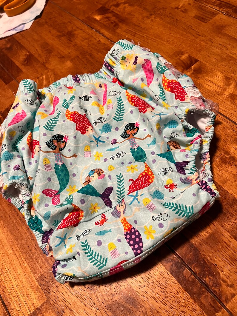 ABDL Adult Baby Frilly Panties Waterproof Diaper Cover - Etsy