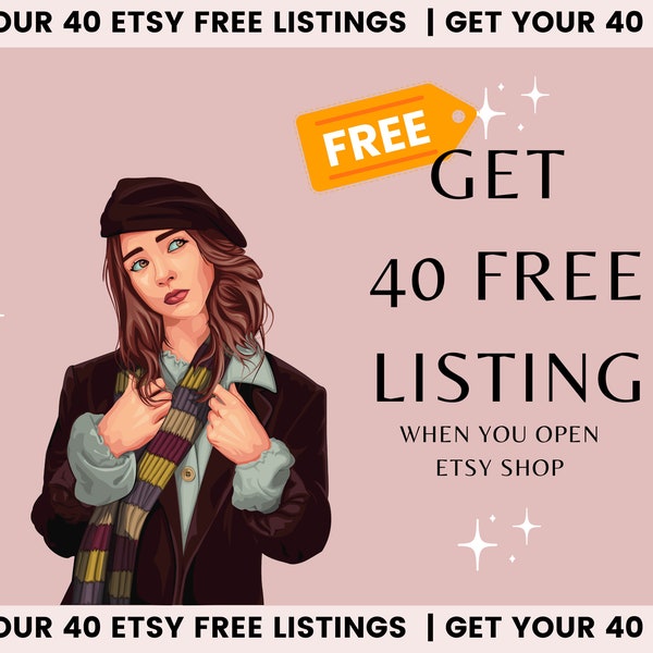 100 Free Listings Etsy