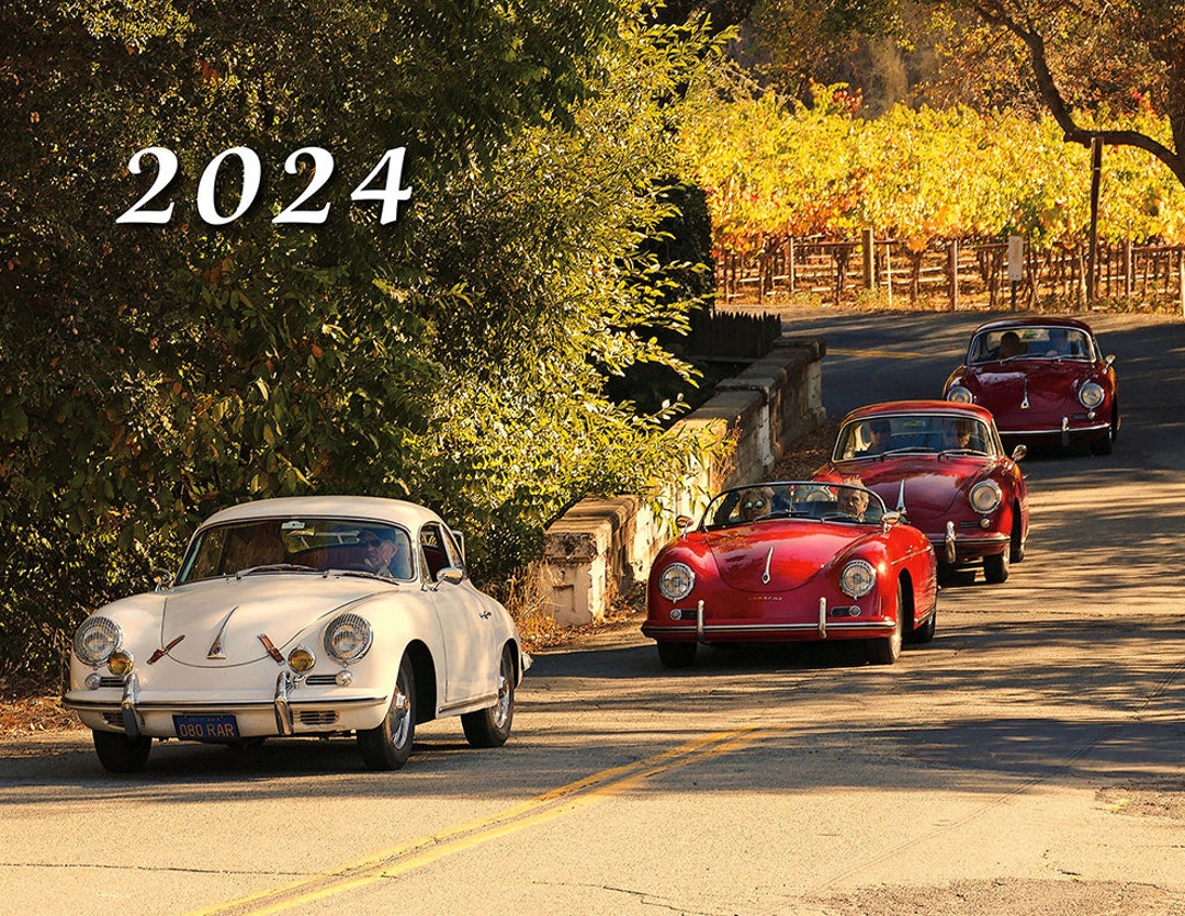 New 2024, Old 356 Calendar Features 356 Porsche Images Etsy
