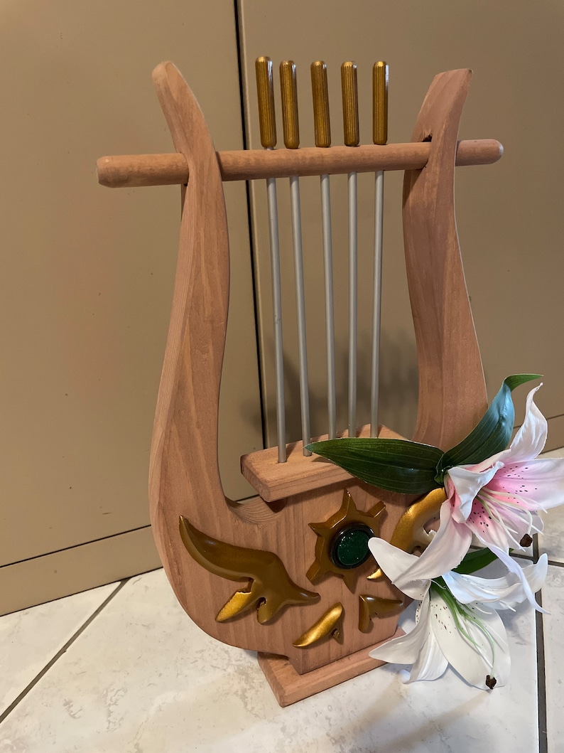 Venti Holy Lyre Genshin Impact Etsy Finland