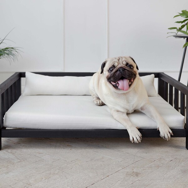 Wooden Dog Bed Etsy