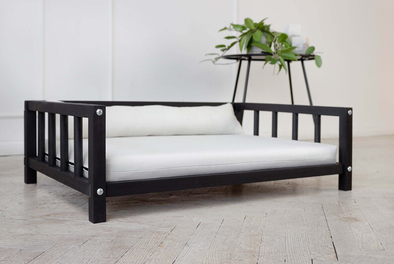 Bed for Dog Handmade Personalized Wood Dog Bed Extra Large Etsy