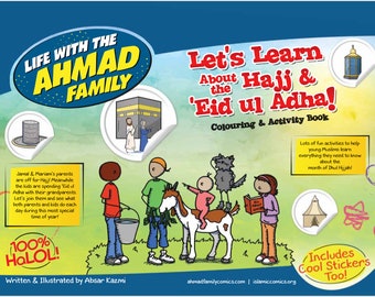 Aprendamos sobre Hajj y Eid ul Adha – Libro para colorear y actividades