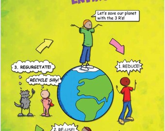 Life with the Ahmad Family Comic Book #4 – We’re the Enviro-Friends!