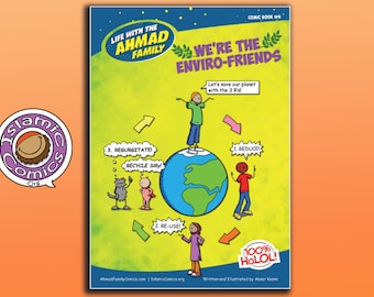 ¡Somos los Amigos del Medio Ambiente! - Cómic #4 de la vida con la familia Ahmad