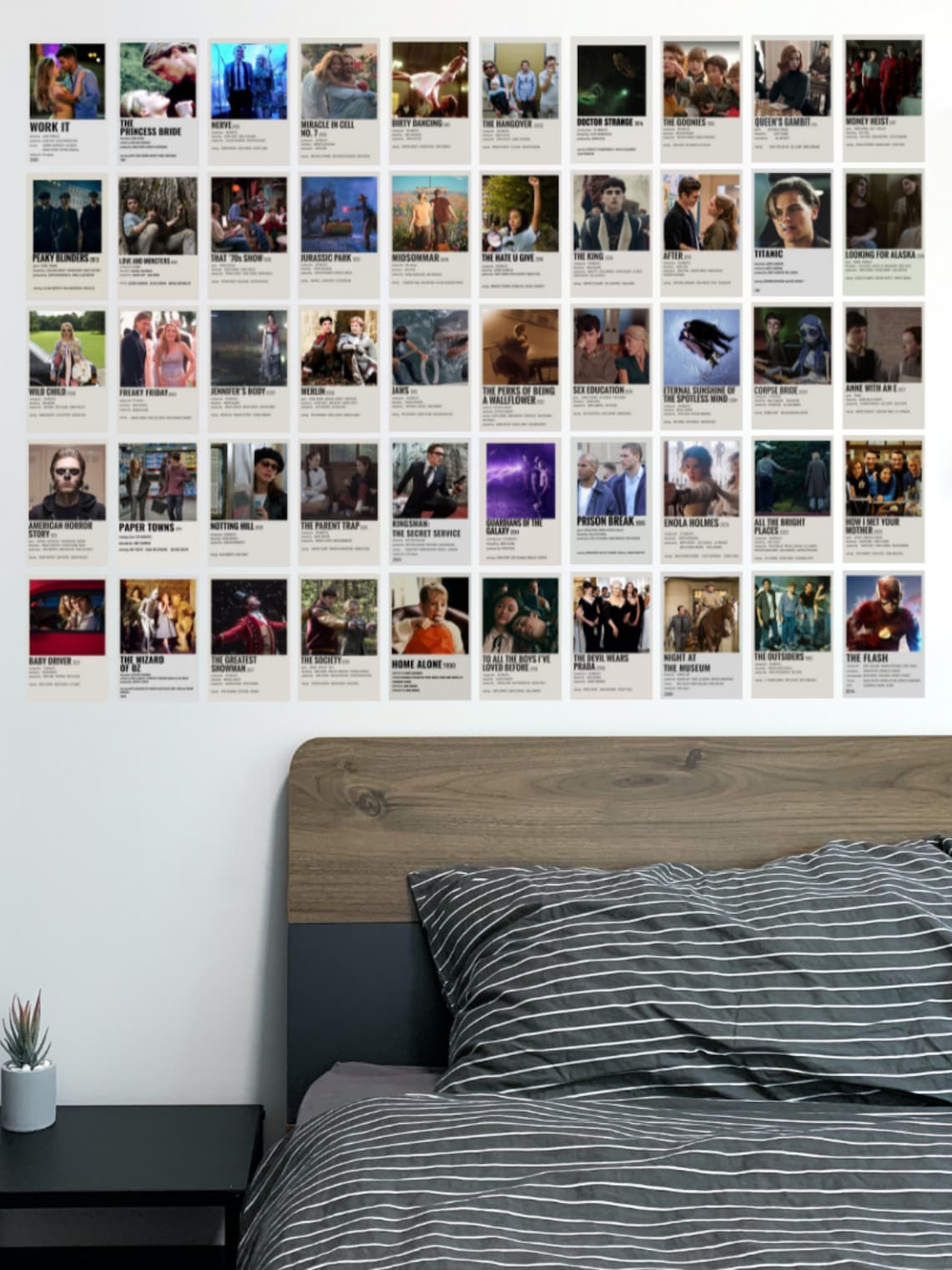Movie Posters Set Movie Room Decor Wall Collage Kit Etsy