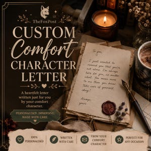 Comfort Character Letter