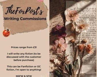 Custom Fanfiction Commission | Personalised Story Commission