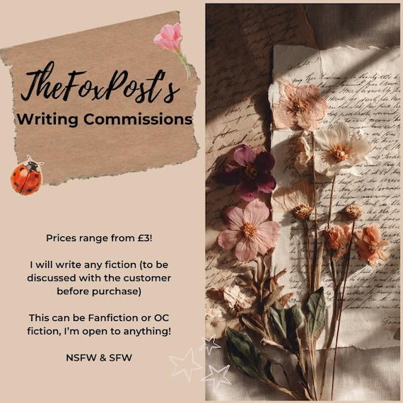 Custom Fanfiction Commission | Personalised Story Commission