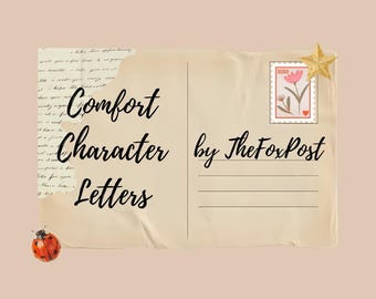 Comfort Character Letter
