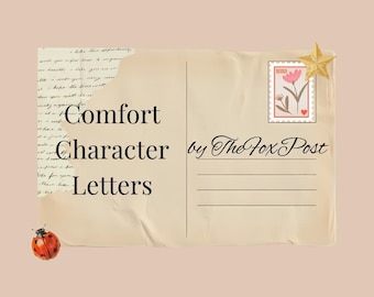Comfort Character Letter