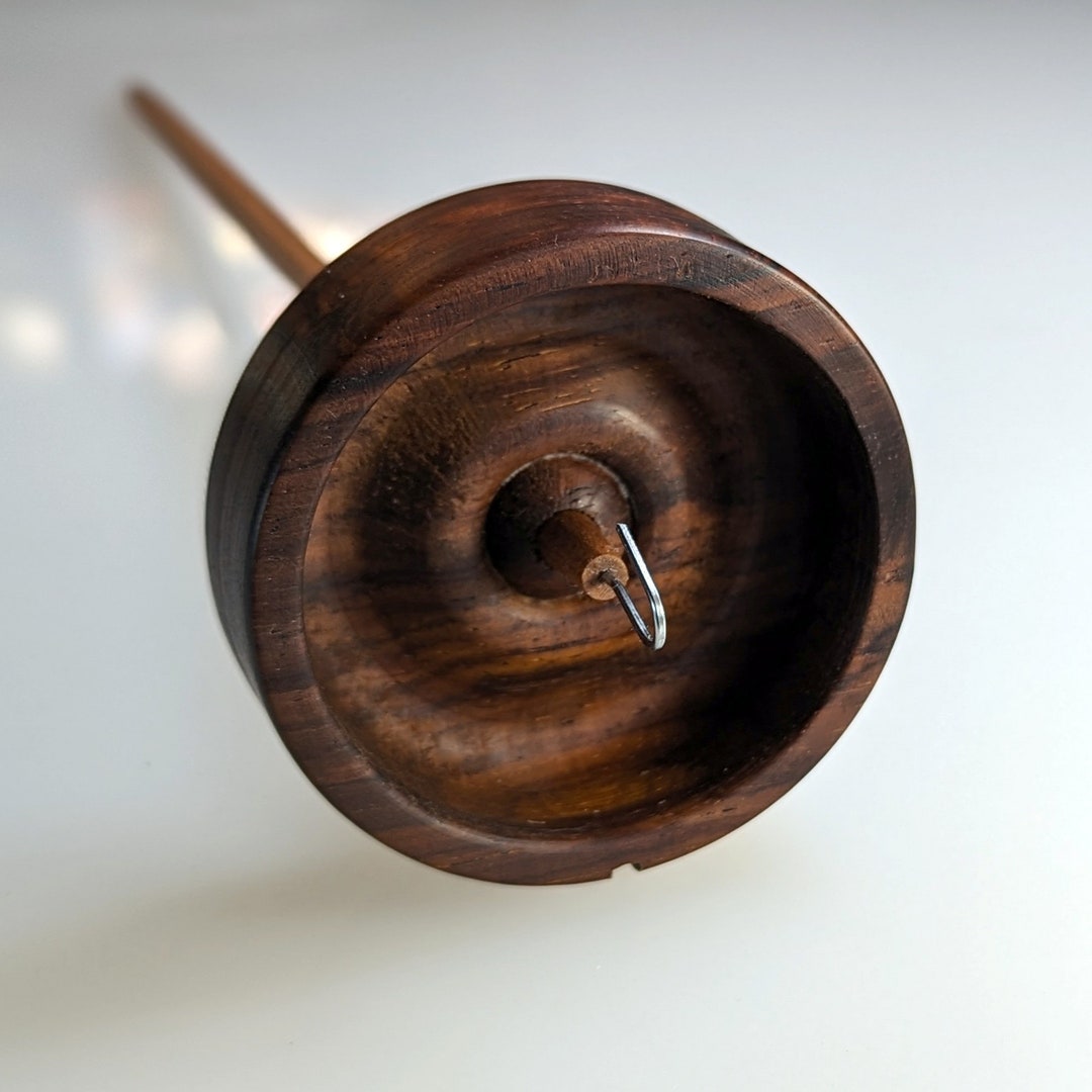 Cocobolo 1.38 Oz. blaze Vermont Spindles Long Stem Top Whorl Drop