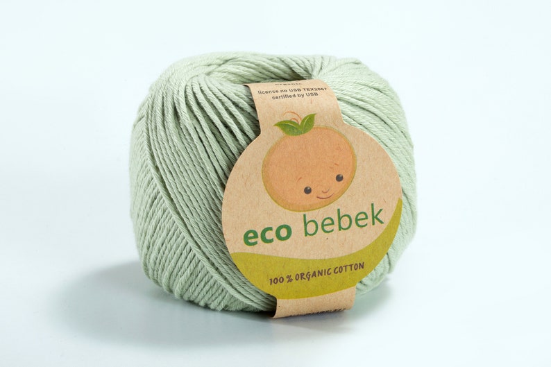 Sage Organic Certified Cotton Knitting Yarn