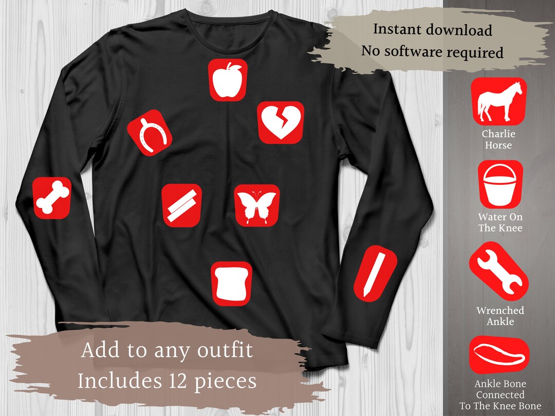Operation Board Game Costume Printable Instant Download - Etsy