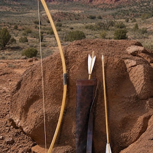 Native American bow  set for children (bow + arrows + quiver)