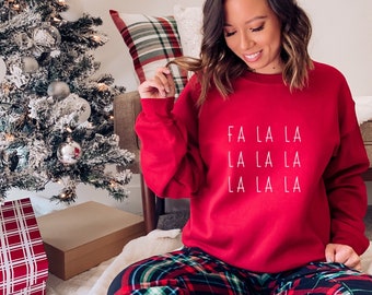 fa la la sweater
