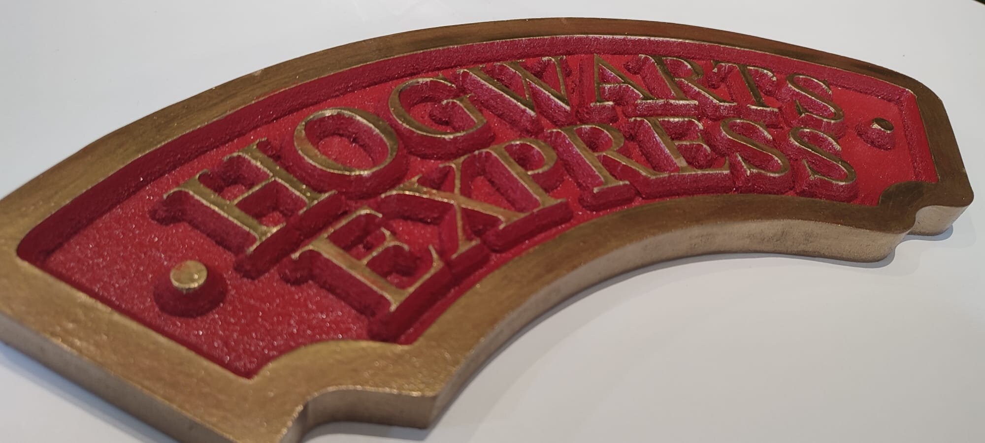 HARRY POTTER Sign hogwarts Express Wooden Sign Etsy UK