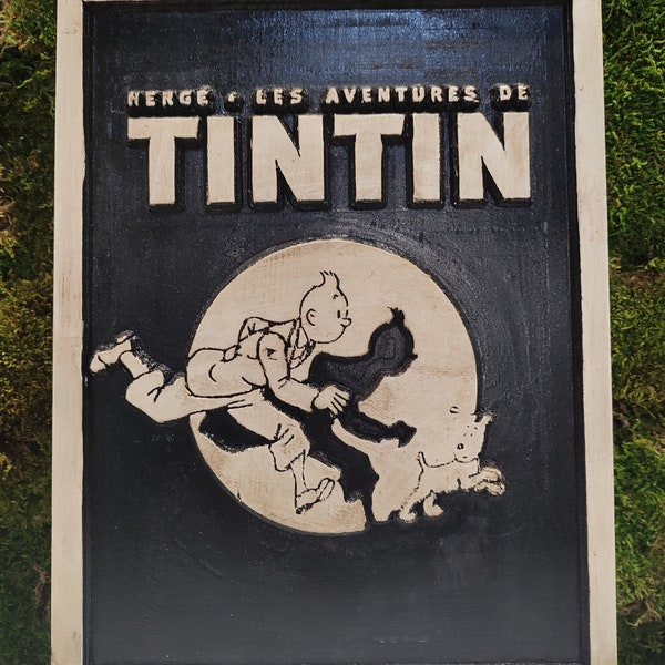 Affiche Les Aventures de Tintin