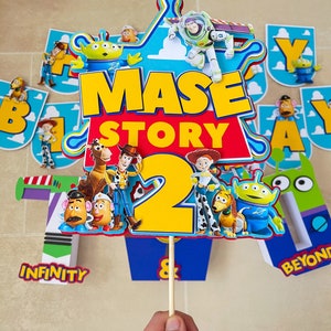 Toy Story Caketopper | Party Decor | Cake Item | Party Centerpiece | Room Decor | Birthday Party
