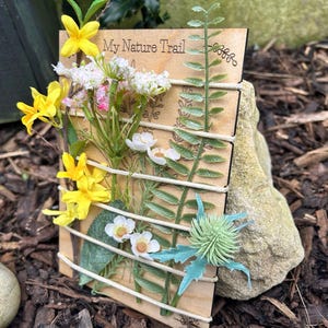 Nature Trail Weaving Board - Personalized Teachers Gift - Outdoor Learning - EYFSPrimary School - BirthdayLeaving Gift