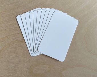 Pocket Flower Press Card Inserts: Pack of 10 Spare Cards