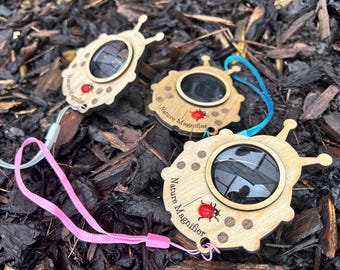 Ladybug Magnifiers, Kids Outdoor Toy, Fun Nature Exploration (3 Pack)