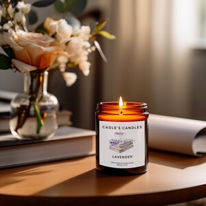 Lavender - Premium Soy Candle with Natural Fragrances