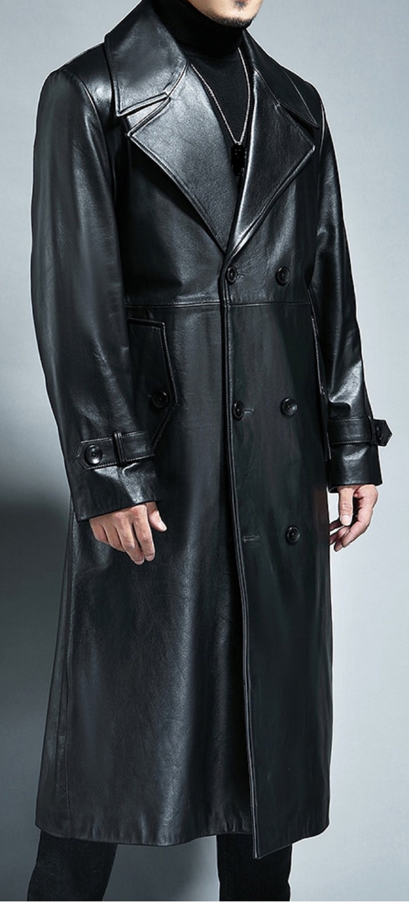 Since 1854 Leather Insert Trench Coat - Men - OBSOLETES DO NOT