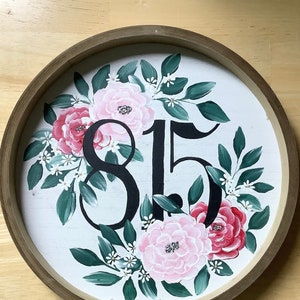 Rockford, IL &quot;815&quot; Round Wall Art