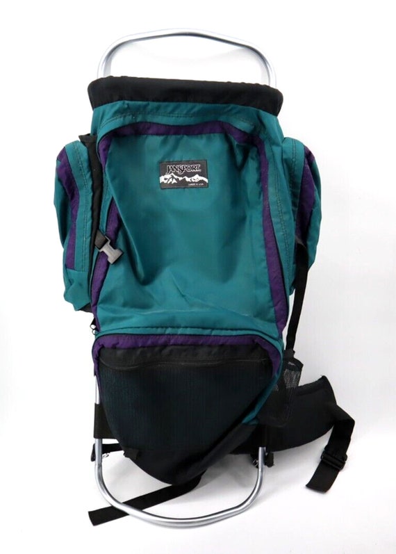 Vintage 80s 90s Jansport Padded Hiking Camping Bac